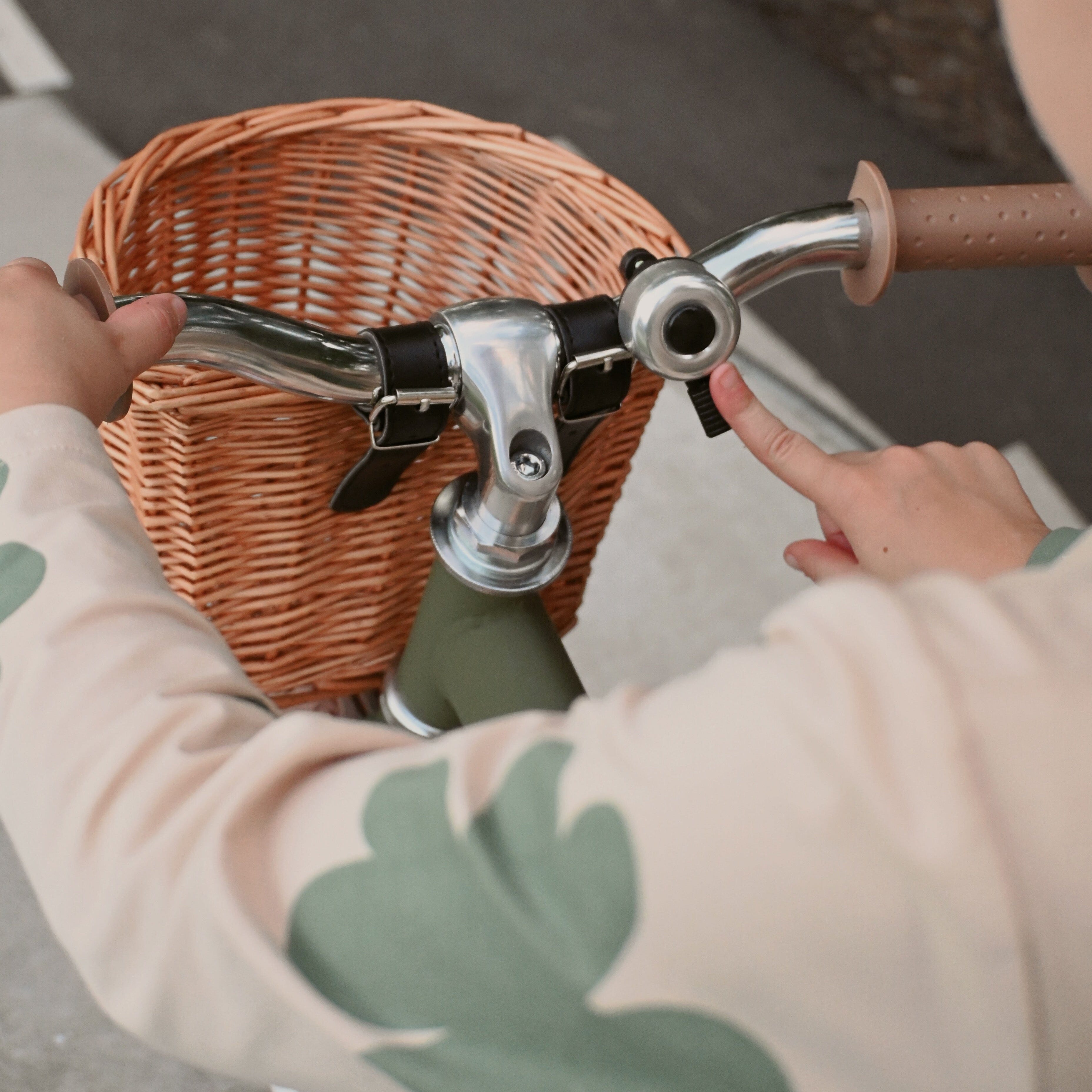 2 in 1 Steel Trike/Balance Bike (incl. wicker basket)