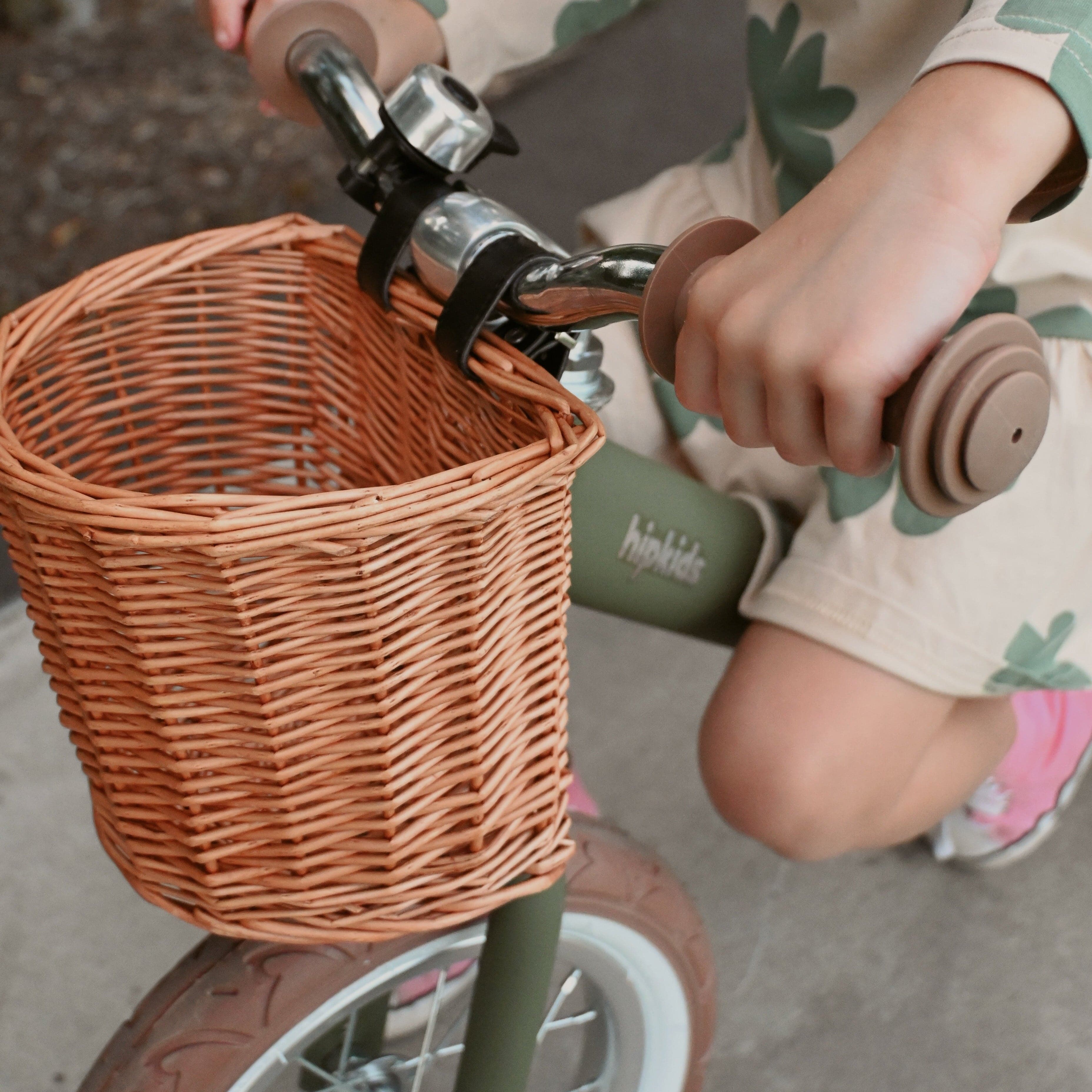 2 in 1 Steel Trike/Balance Bike (incl. wicker basket)