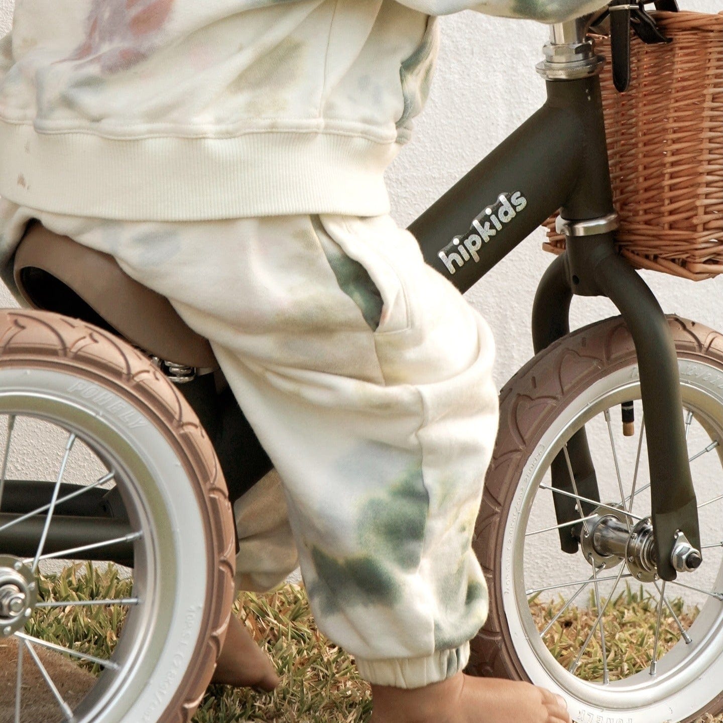 2 in 1 Steel Trike/Balance Bike (incl. wicker basket)