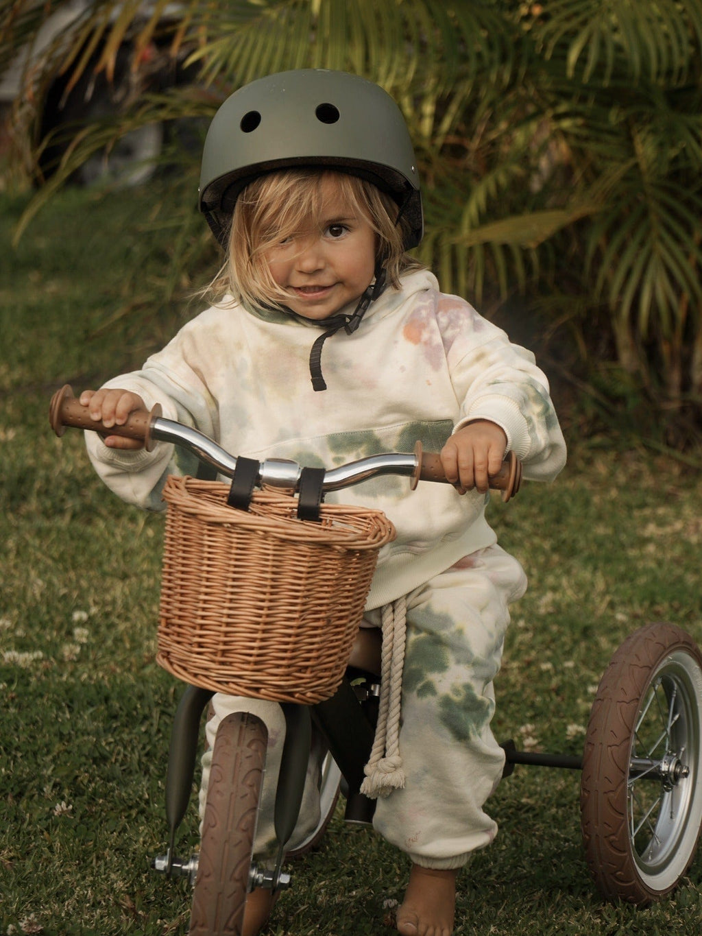 2 in 1 Steel Trike/Balance Bike (incl. wicker basket)