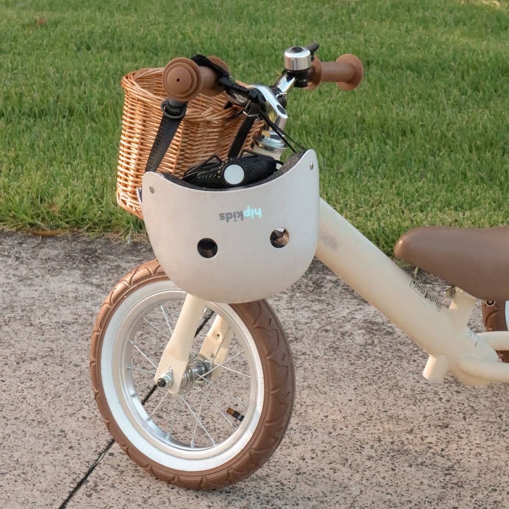 2 in 1 Steel Trike/Balance Bike (incl. wicker basket)