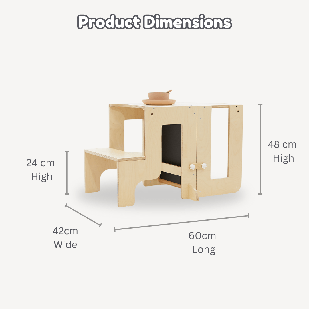 3 in 1 Convertible Learning Tower | Table