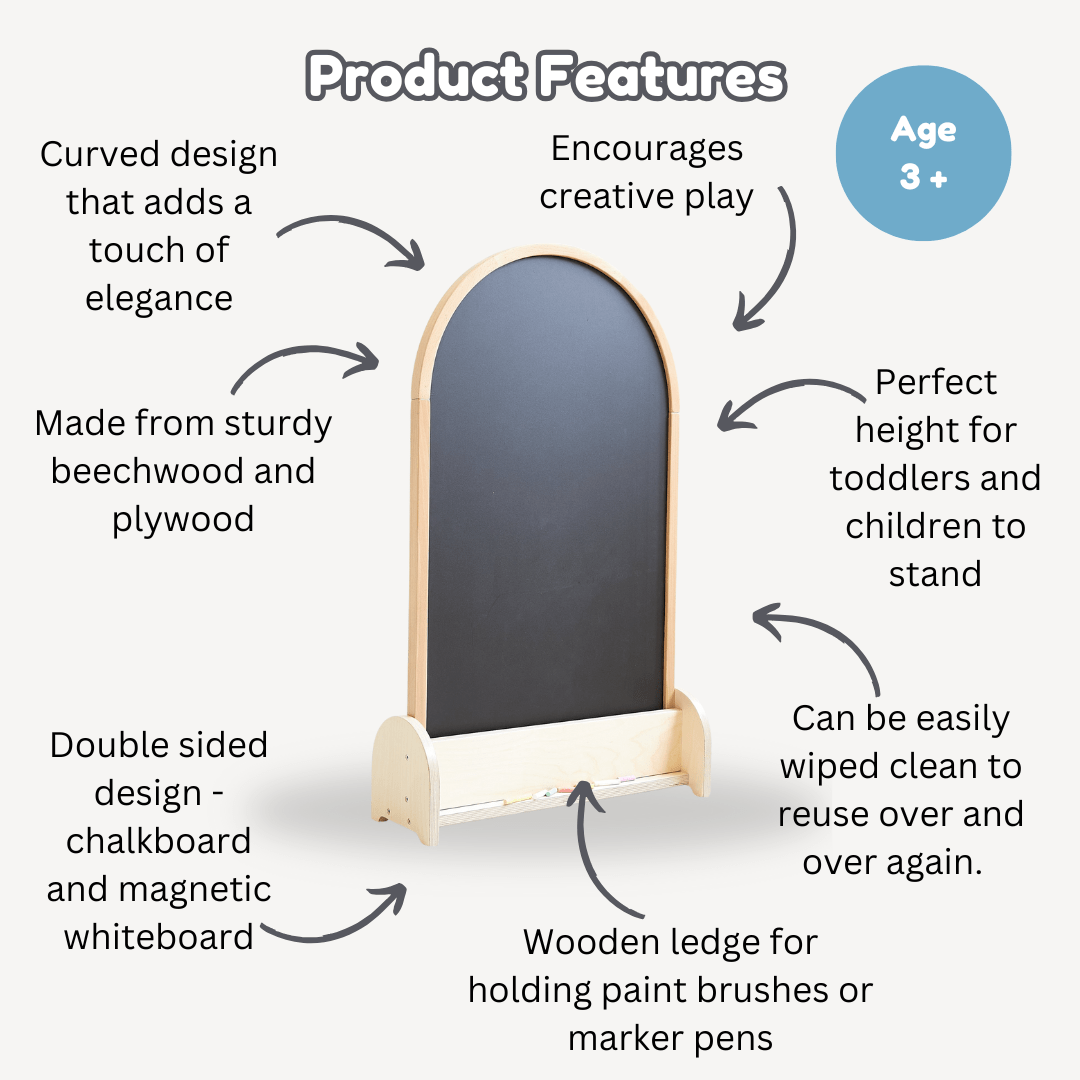 Blackboard / Whiteboard Easel