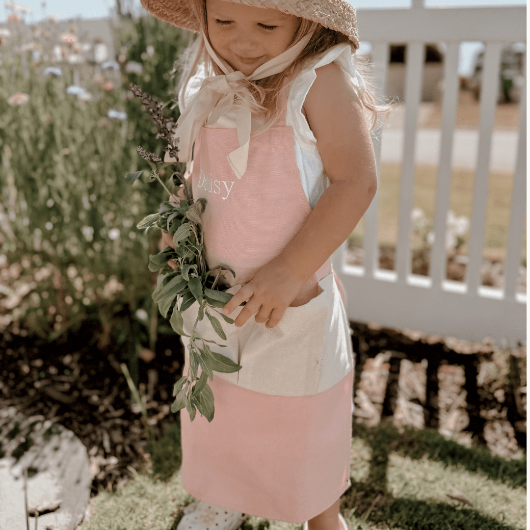 Garden Apron & Glove Set