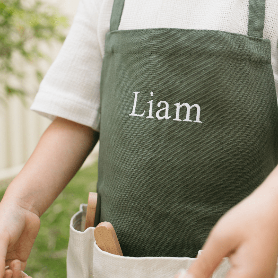 Garden Apron & Glove Set