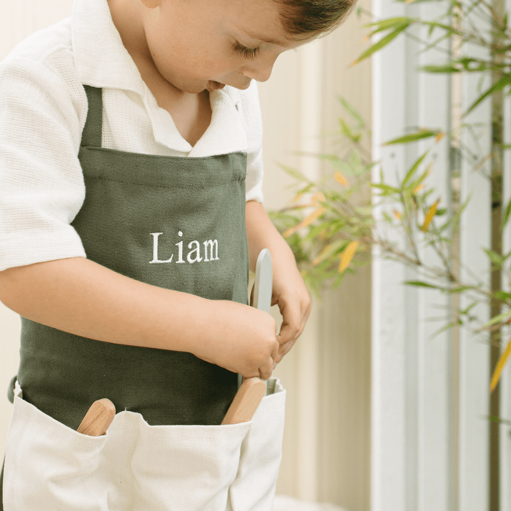 Garden Apron & Glove Set