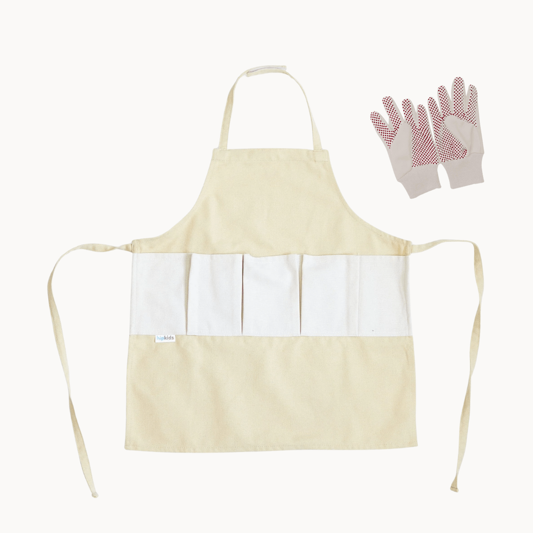Garden Apron & Glove Set