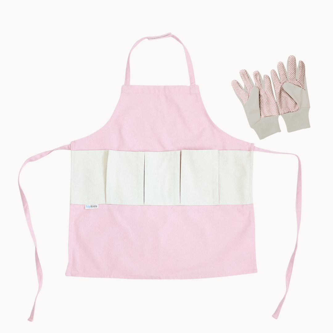 Garden Apron & Glove Set