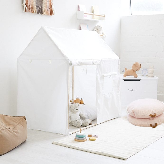 Playhouse Tent with 2pcs Boucle Cushions Bundle
