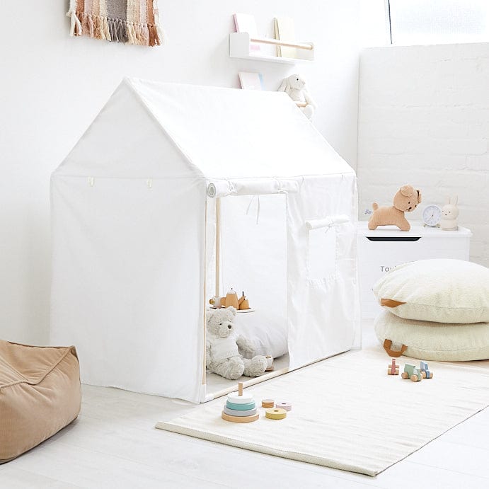 Playhouse Tent with 2pcs Boucle Cushions Bundle