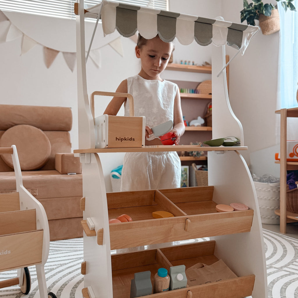 Toy Grocer Stand