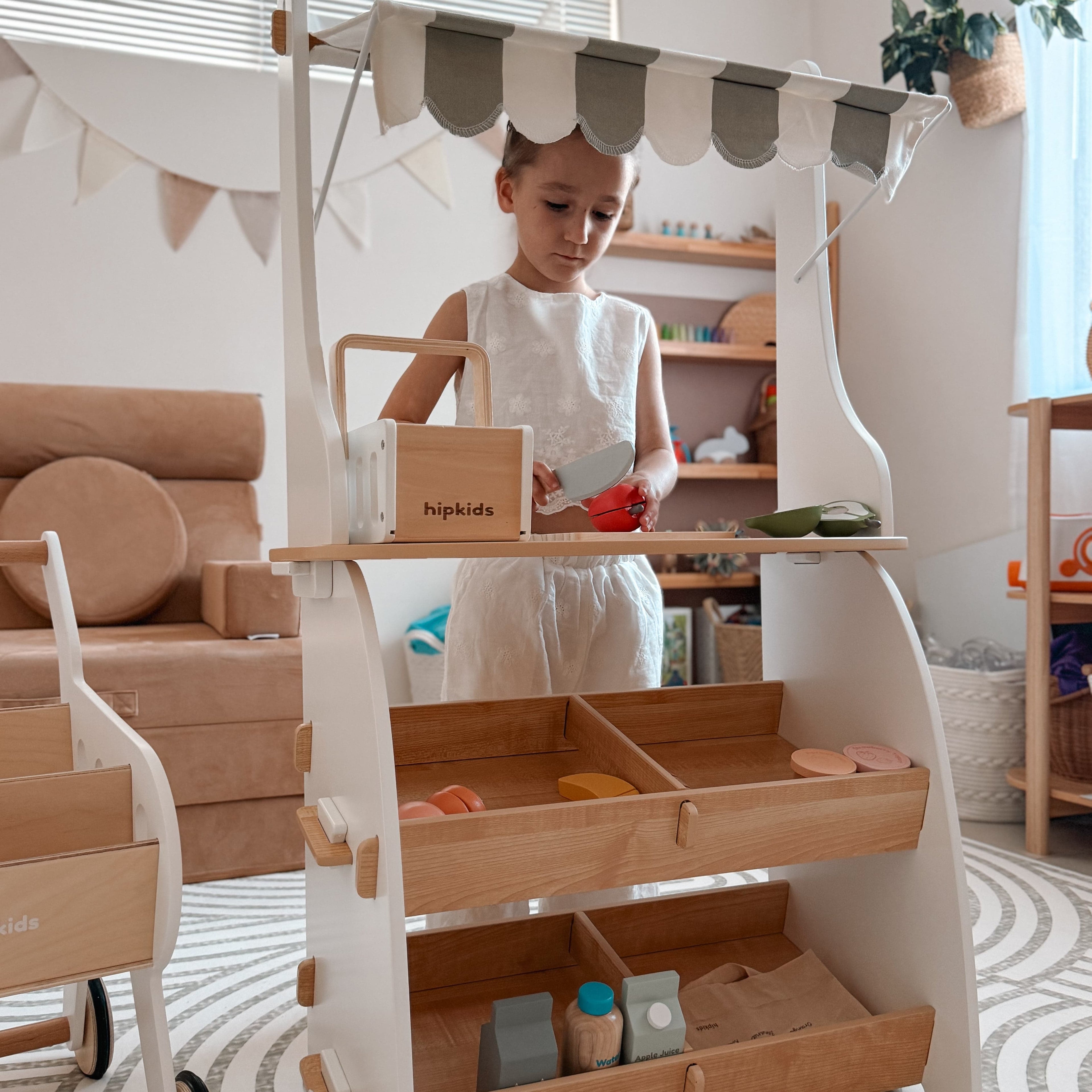Toy Grocer Stand
