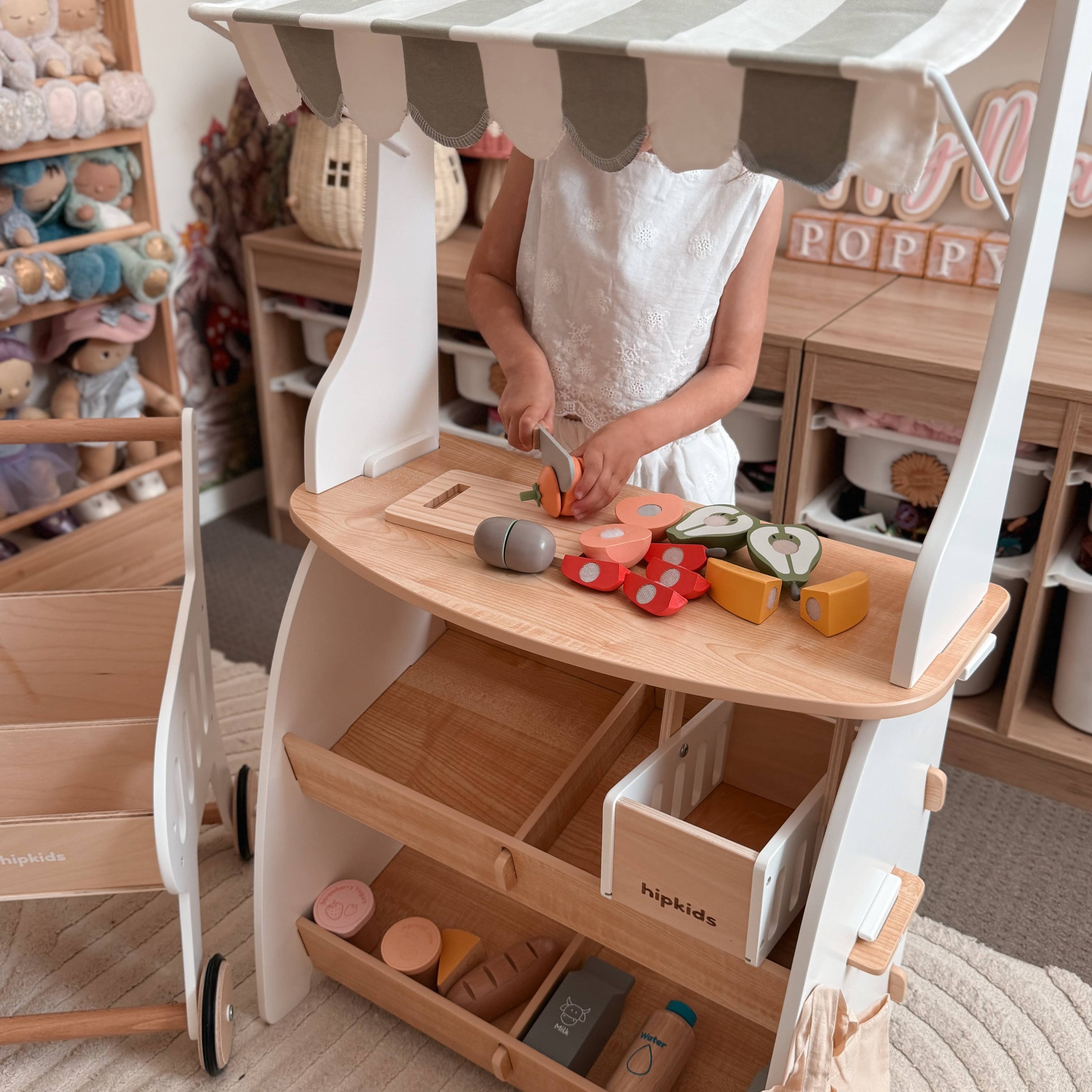 Toy Grocer Stand