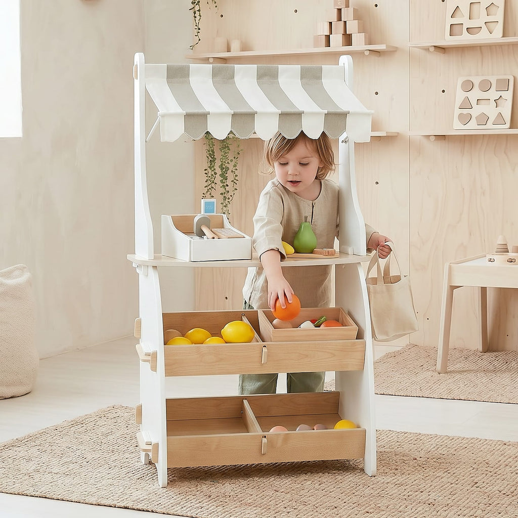 Toy Grocer Stand