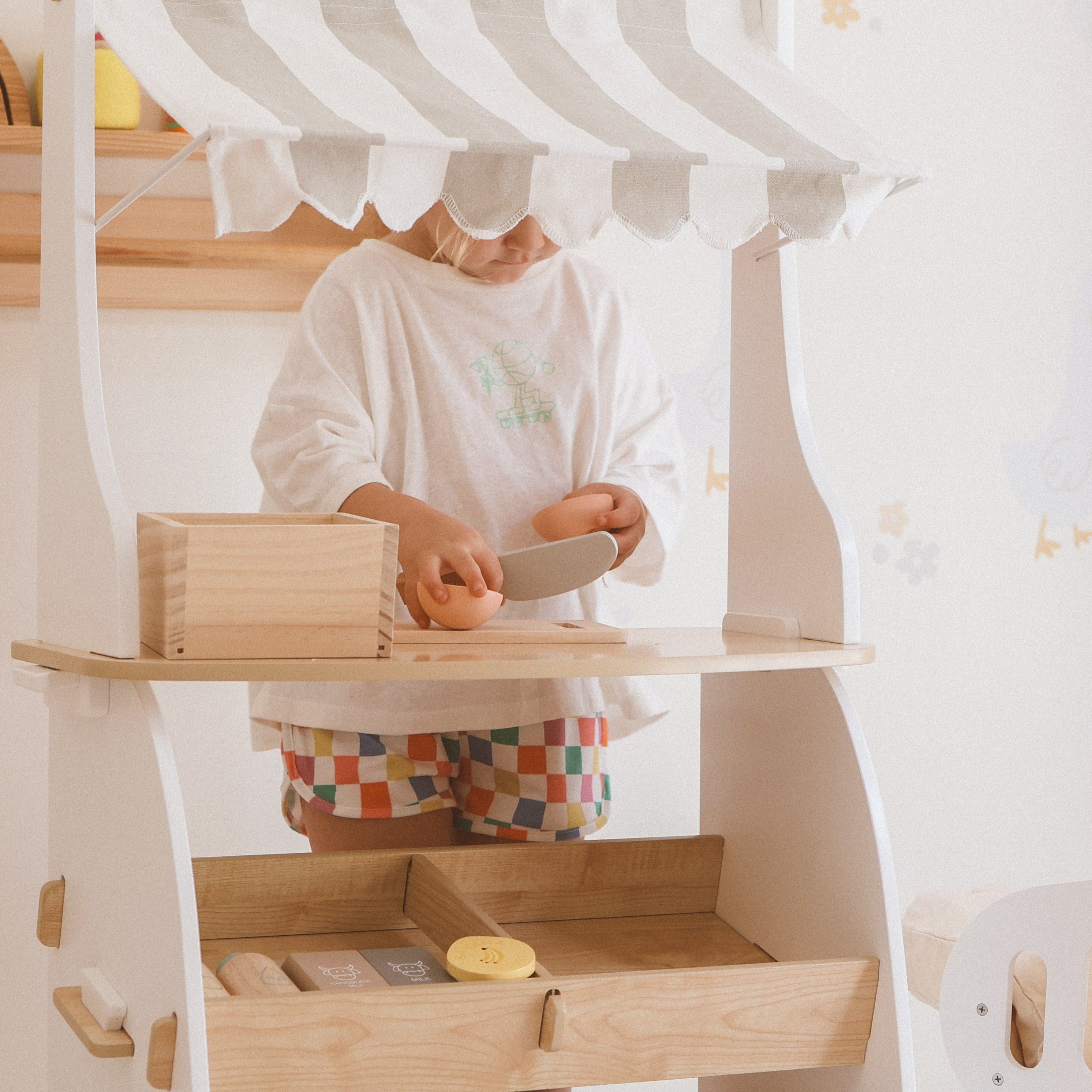 Toy Grocer Stand