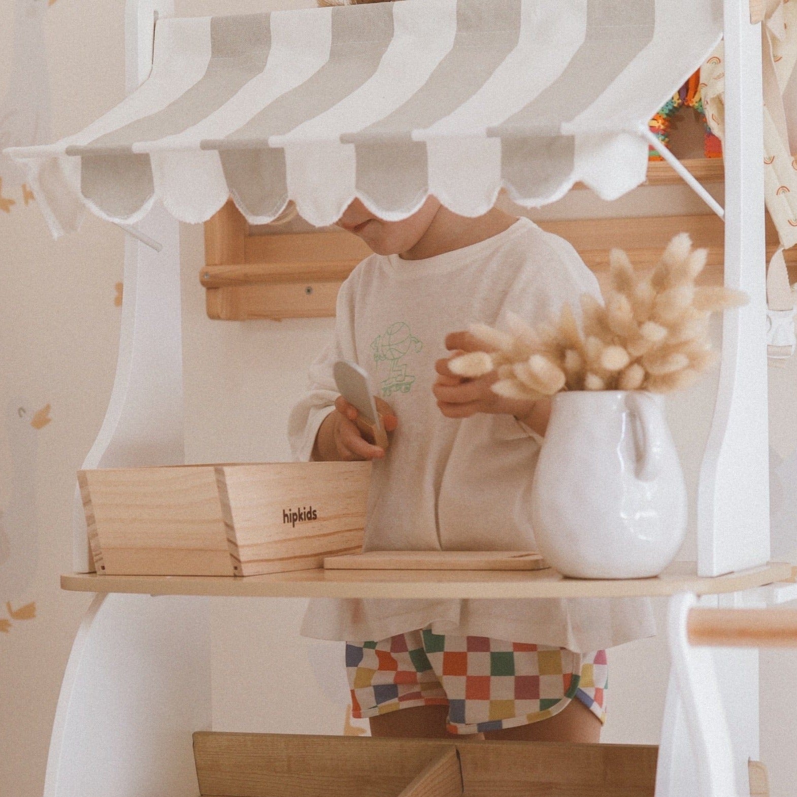 Toy Grocer Stand