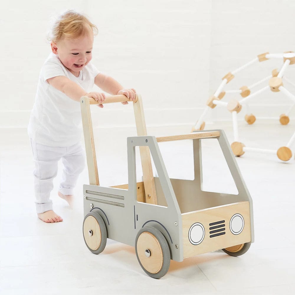 Wooden Push Truck