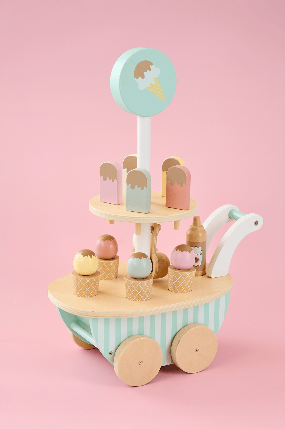 Ice Cream Trolley Stripes