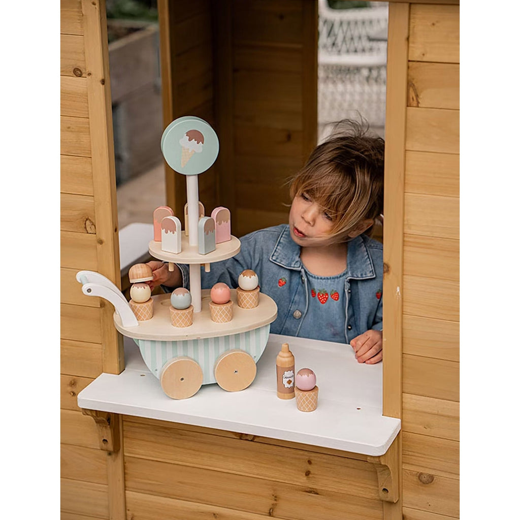 Ice Cream Trolley Stripes