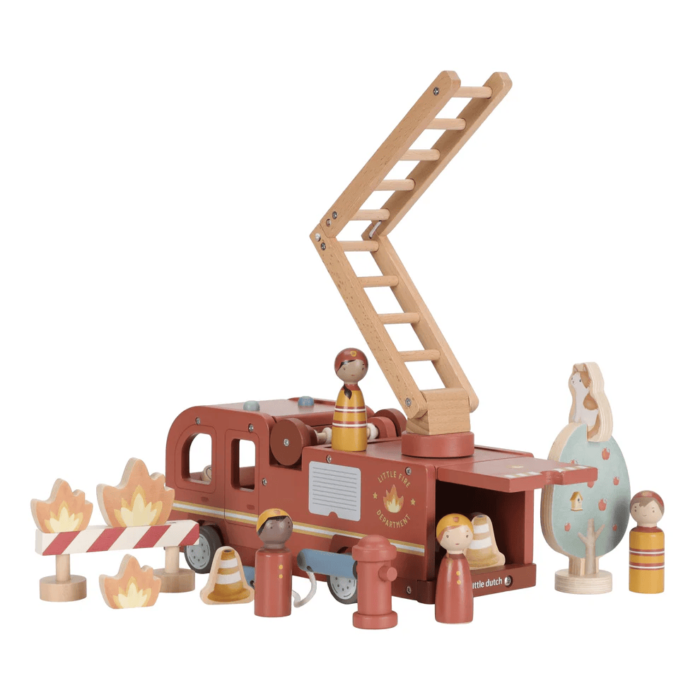 Firetruck w/ Peg Dolls
