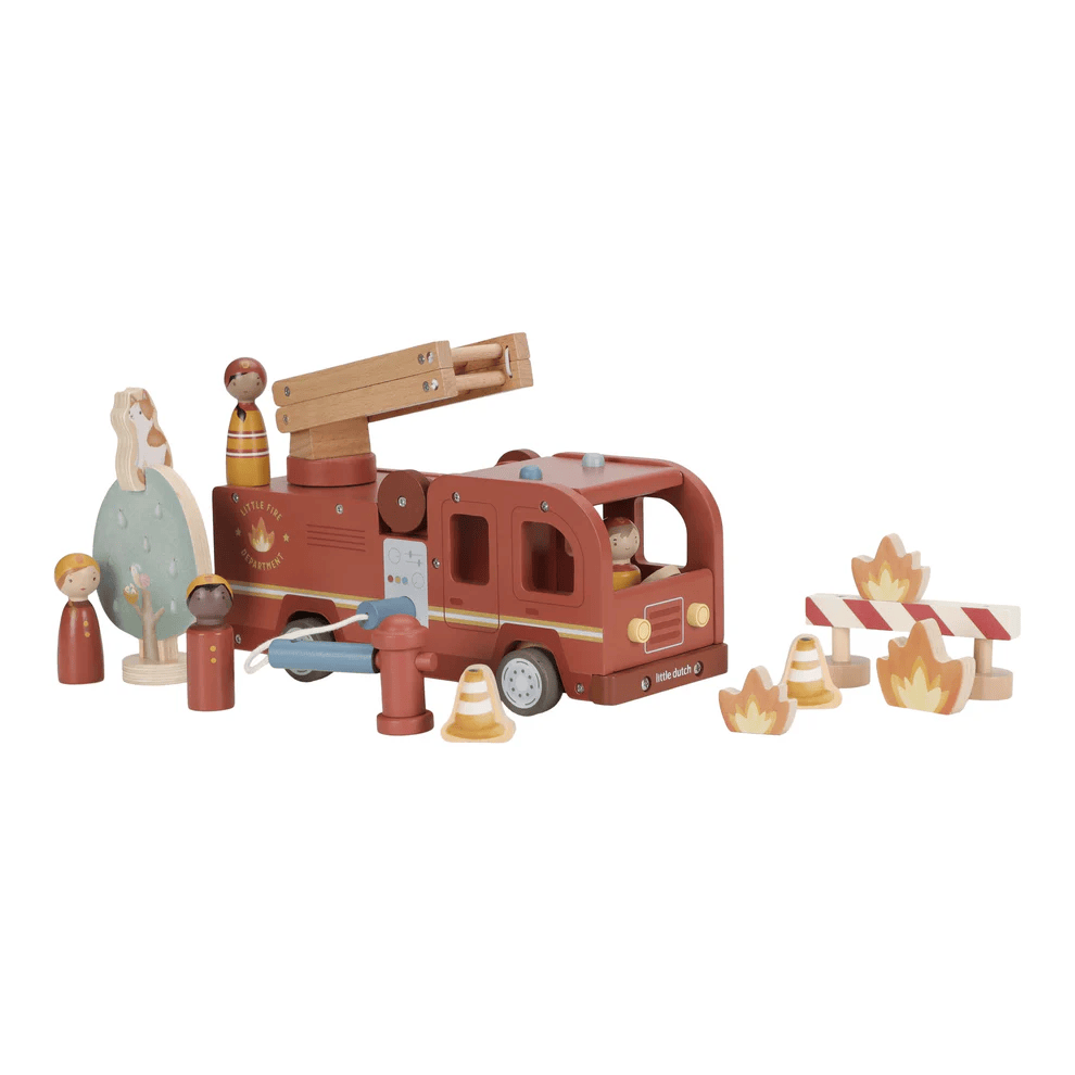 Firetruck w/ Peg Dolls