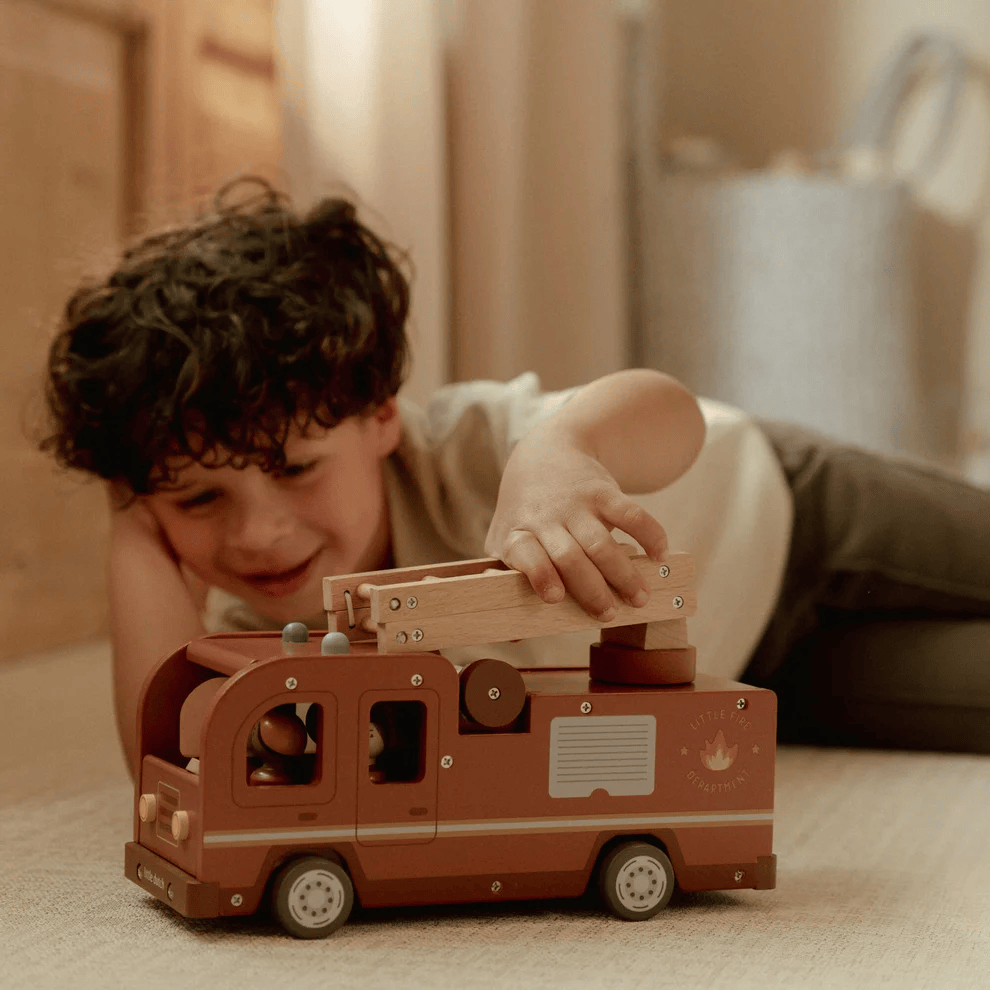 Firetruck w/ Peg Dolls