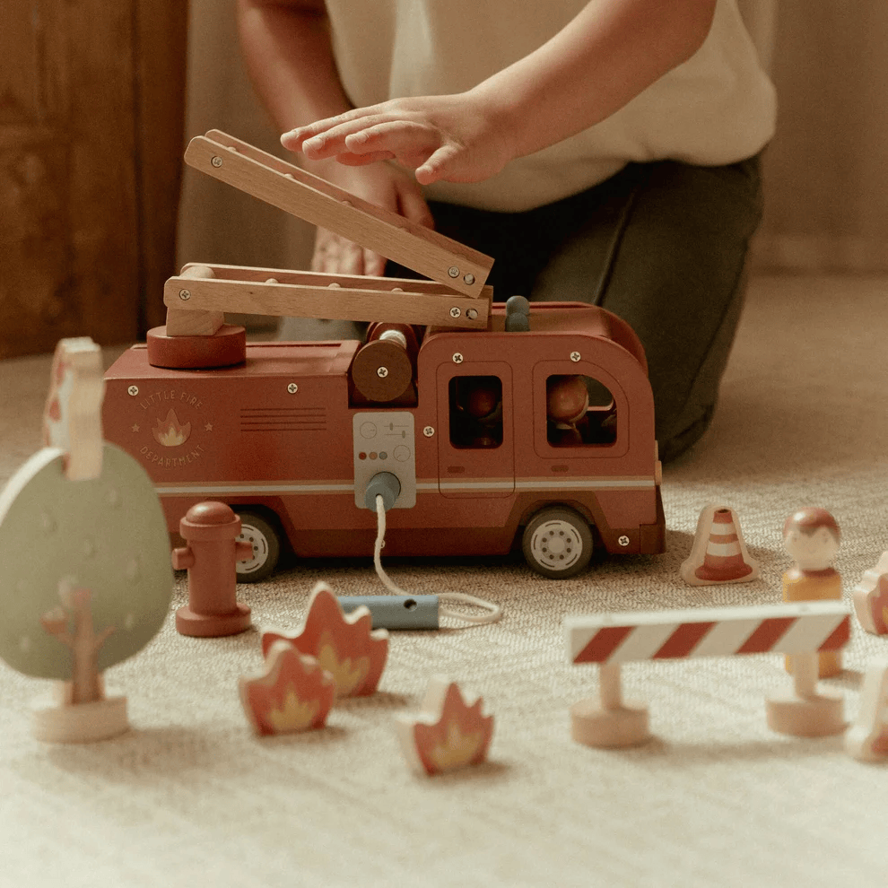 Firetruck w/ Peg Dolls