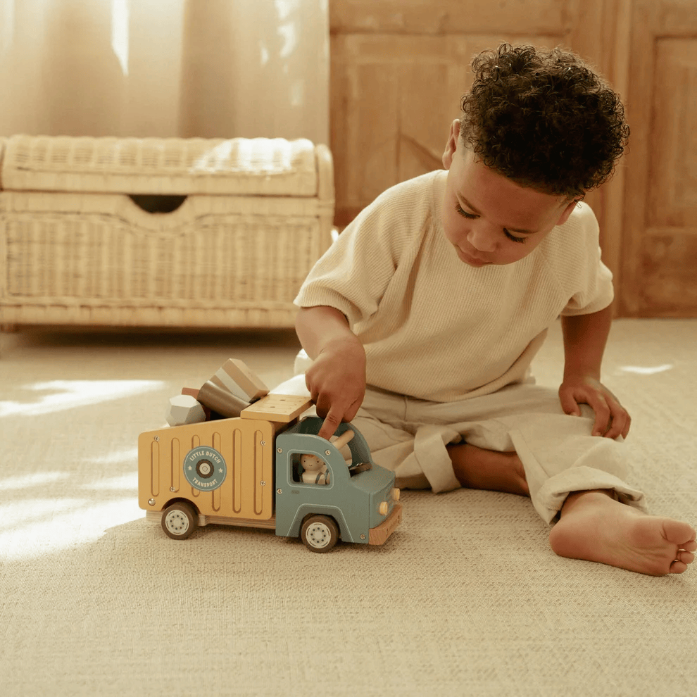 Garbage Truck w/ Peg Dolls