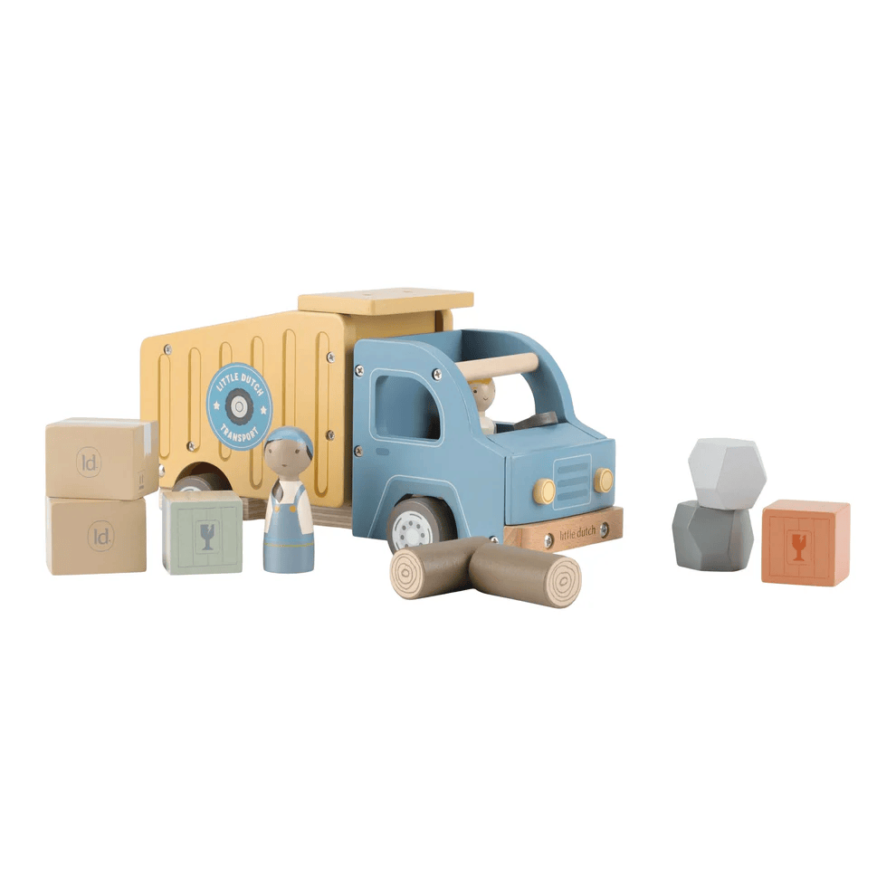 Garbage Truck w/ Peg Dolls
