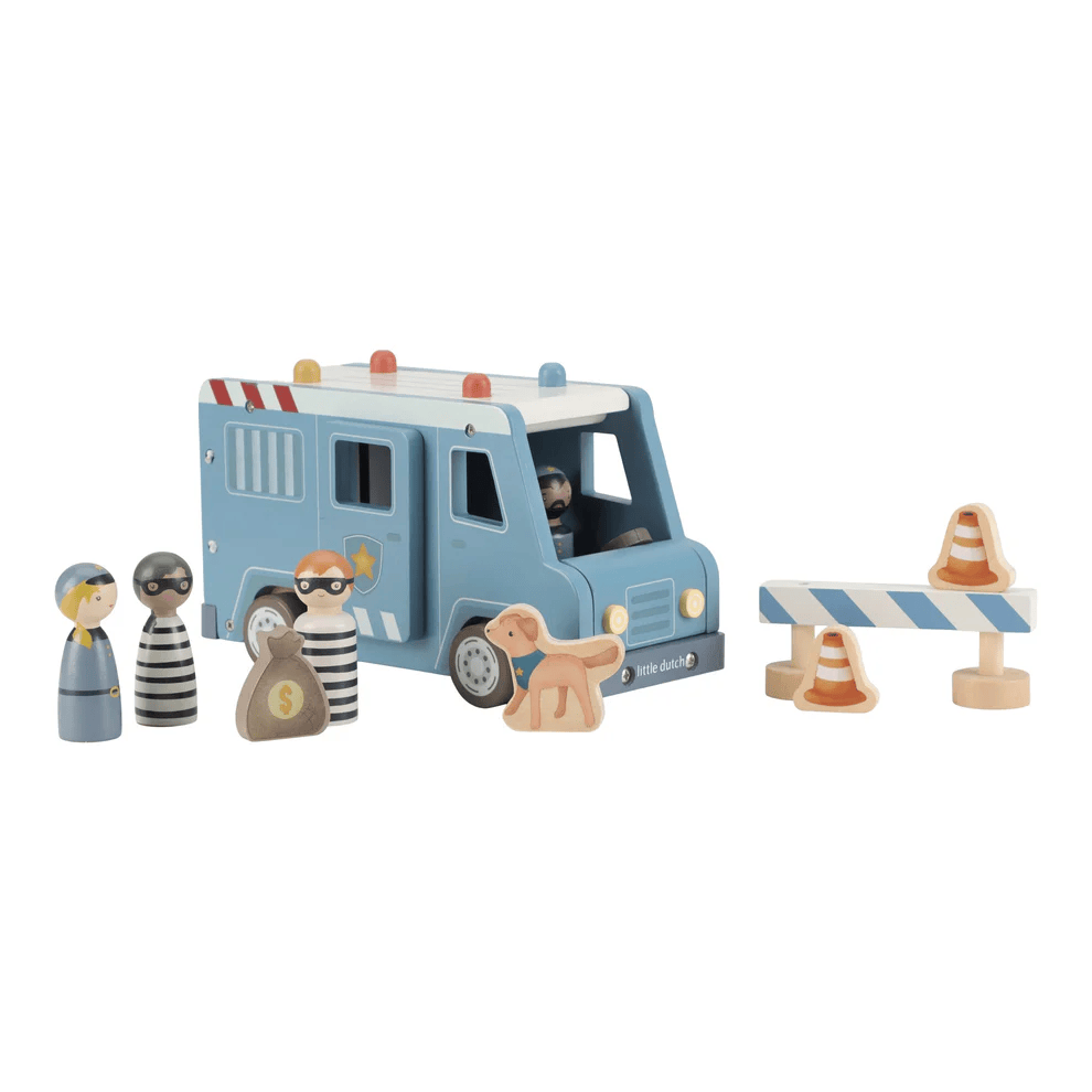 Police Car w/ Peg Doll