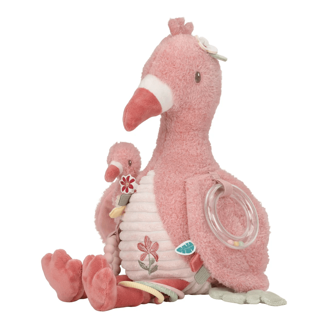 Safari Friends Activity Cuddle Flamingo