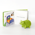Where Is The Green Sheep? Large Green Sheep Toy and Book Set